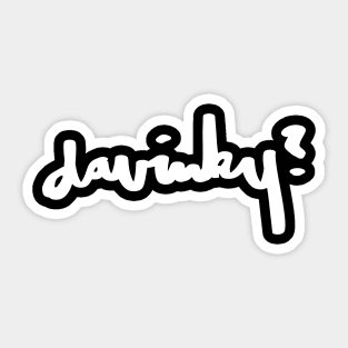 Davinky meme Sticker